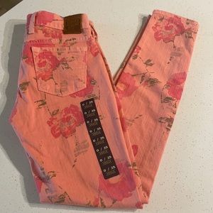 Lucky Brand Lucky Legend Floral Jeans NEW